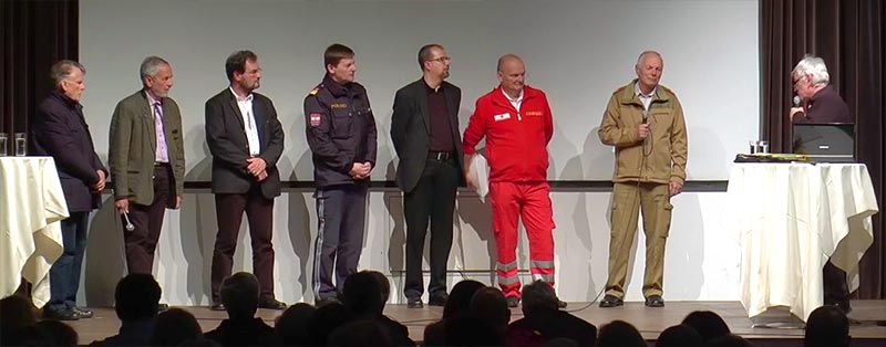 Diskussionsteilnehmer Die Veranstaltung auf dorfTV